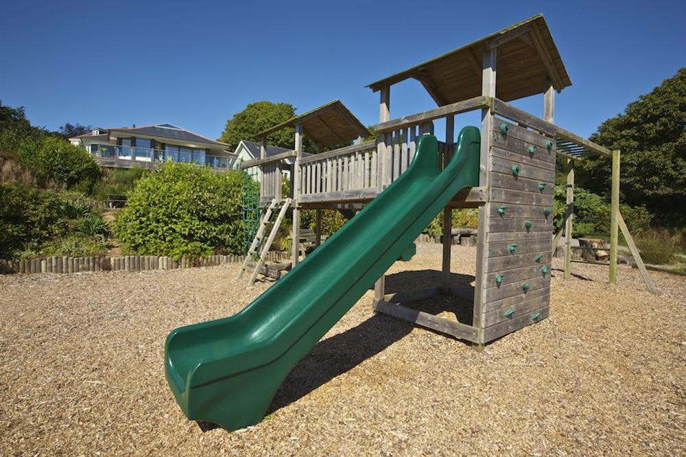 Children's play area at Vantage Point in Hillfield, Dartmouth