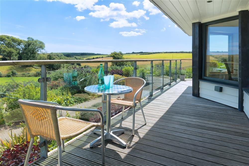 'Wrap around' viewing deck, perfect for enjoying the views at Vantage Point in Hillfield, Dartmouth