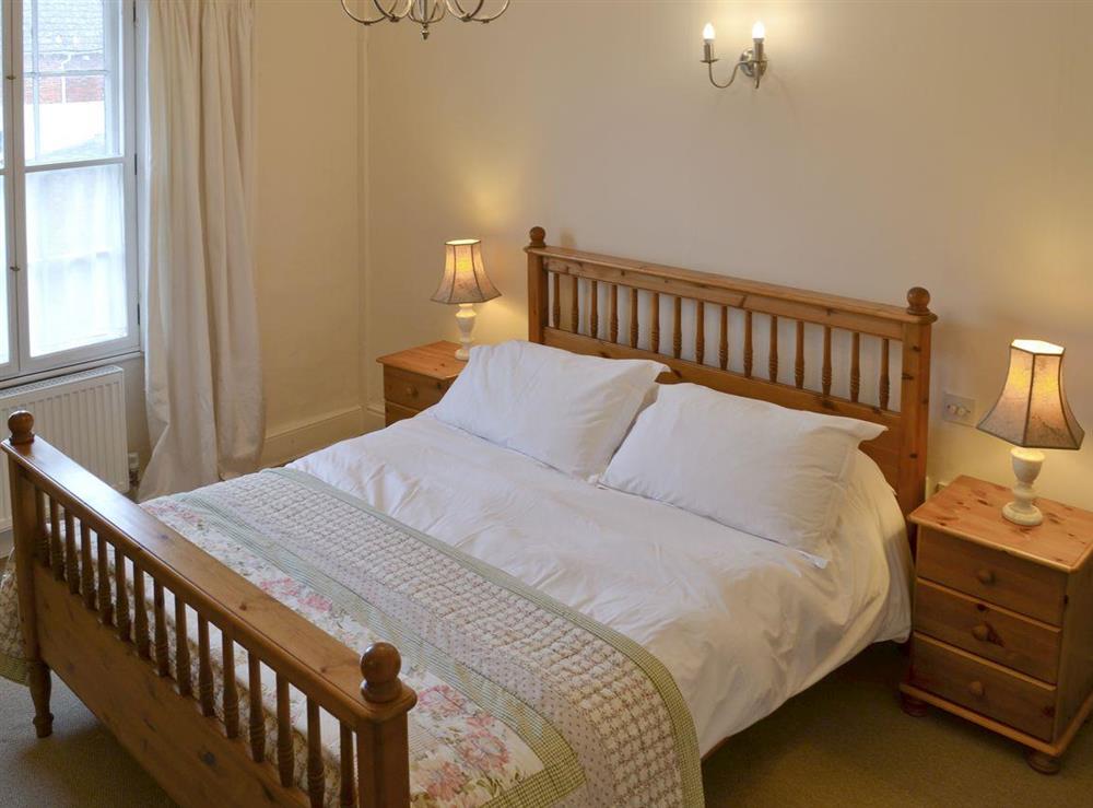 Comfortable double bedroom at Varley House in Saxmundham, Suffolk