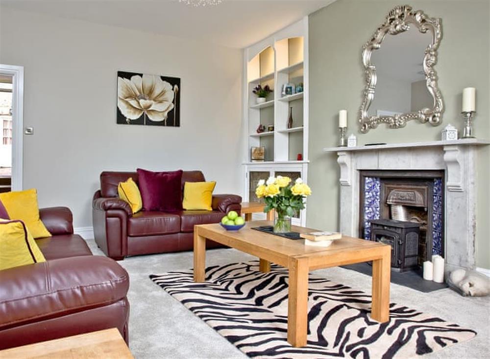 Relaxing and cosy living room at Veltham House Cottage in Bampton near Tiverton, Devon