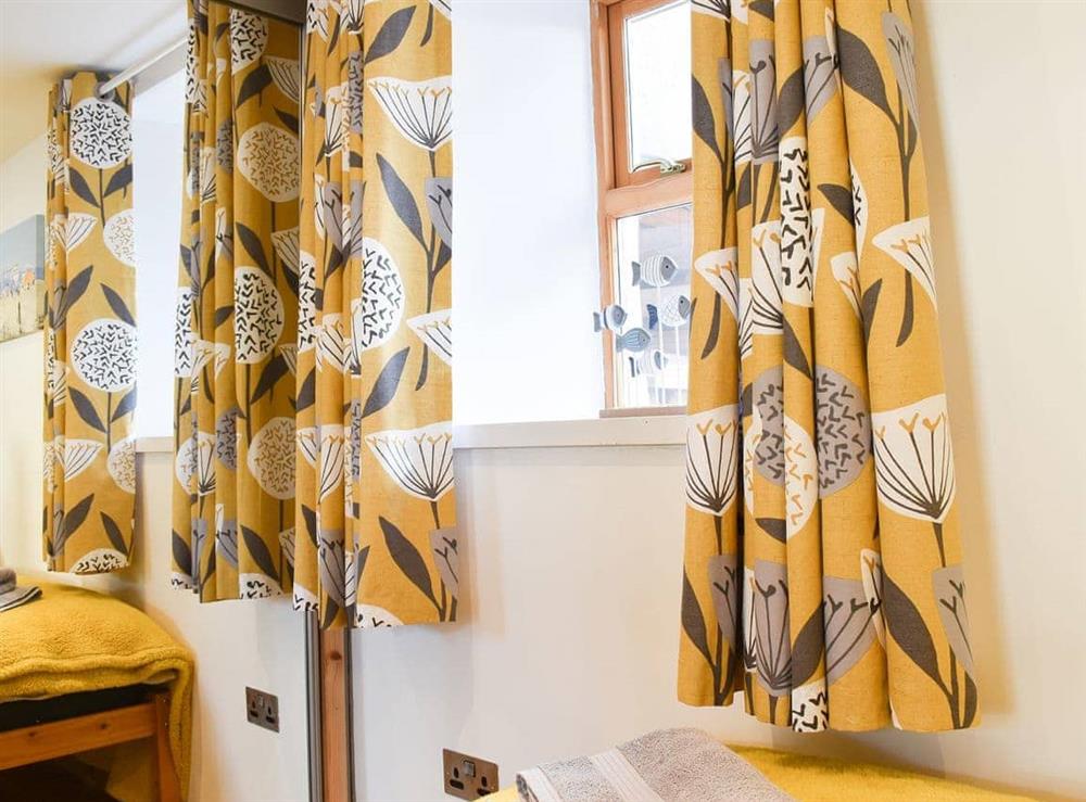 Bright and cheerful double bedded room at Viaduct View in Cullen, near Buckie, Highlands, Banffshire