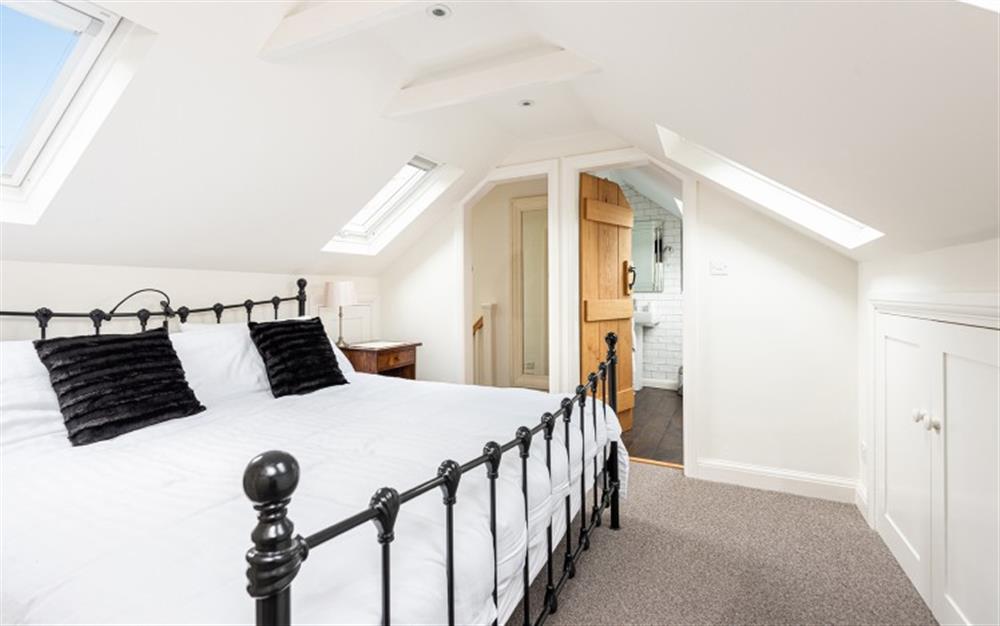 Second Floor - Master Bedroom - Super King Size Bed (photo 2) at Vicarage Cottage in Branscombe