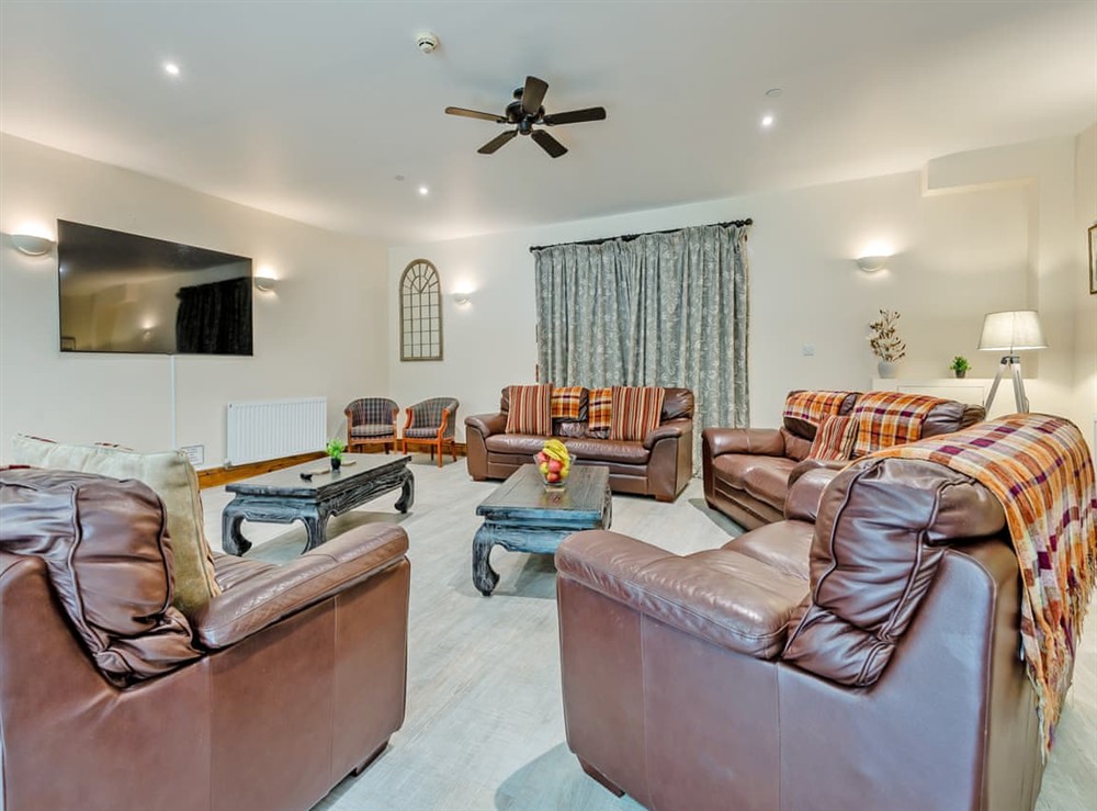 Living room at Victoria Albert in Woolland, near Blandford Forum, Dorset