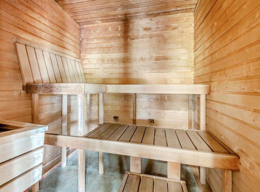 Sauna at Victoria Albert in Woolland, near Blandford Forum, Dorset