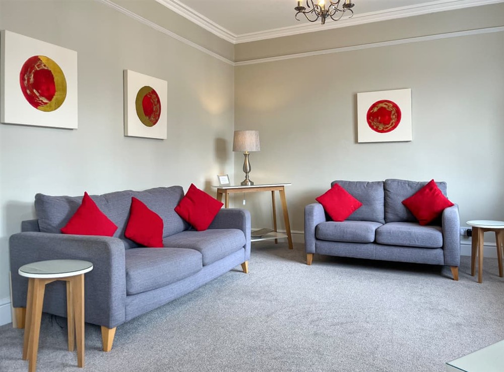 Living area at Victoria Apartment 1 in Tarporley, Cheshire