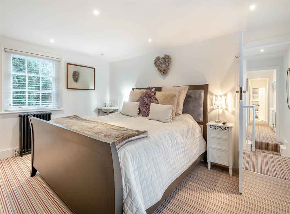 Double bedroom at Victoria Cottage in Mudeford, near Christchurch, Dorset