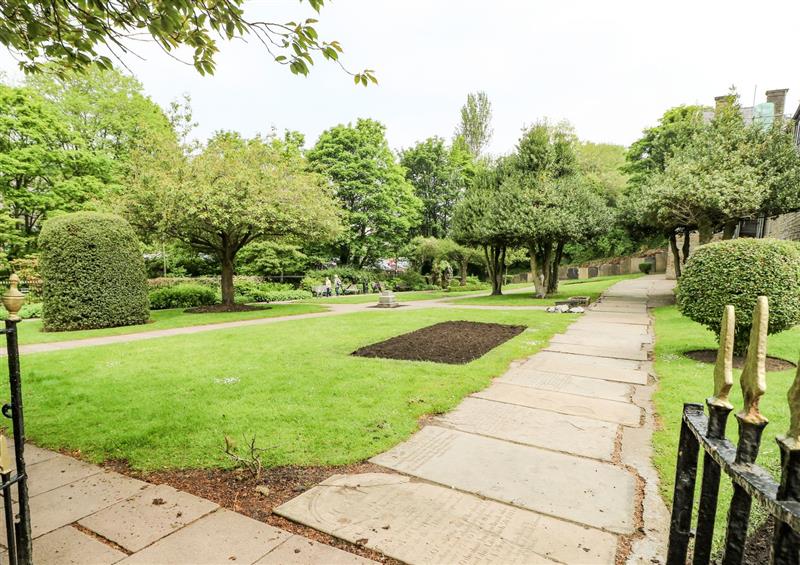 Rural landscape at Victoria House, Holmfirth