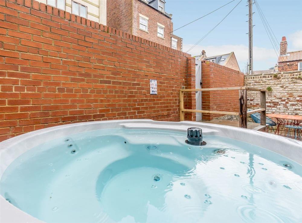 Hot tub at Victoria Square in Whitby, North Yorkshire