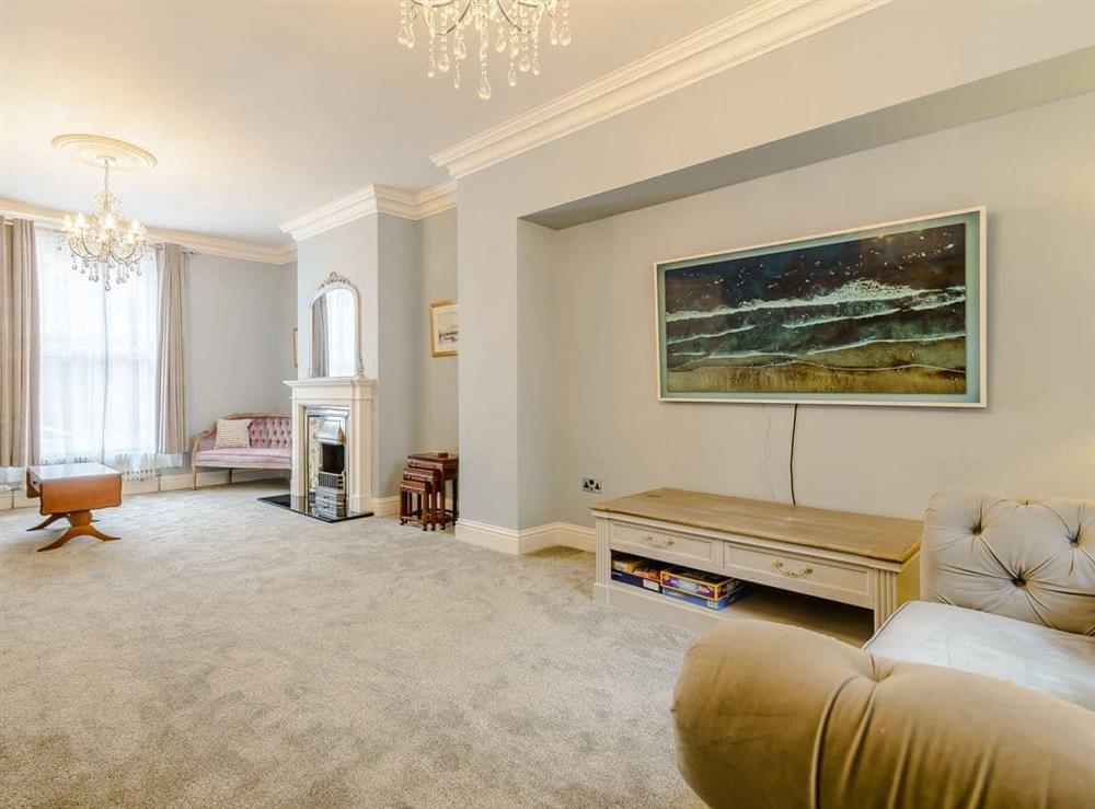 Living area at Victoria Square in Whitby, North Yorkshire