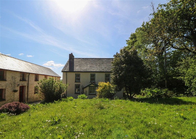 Enjoy the garden (photo 4) at Victorian Farmhouse, Ty Mawr near Llanybydder