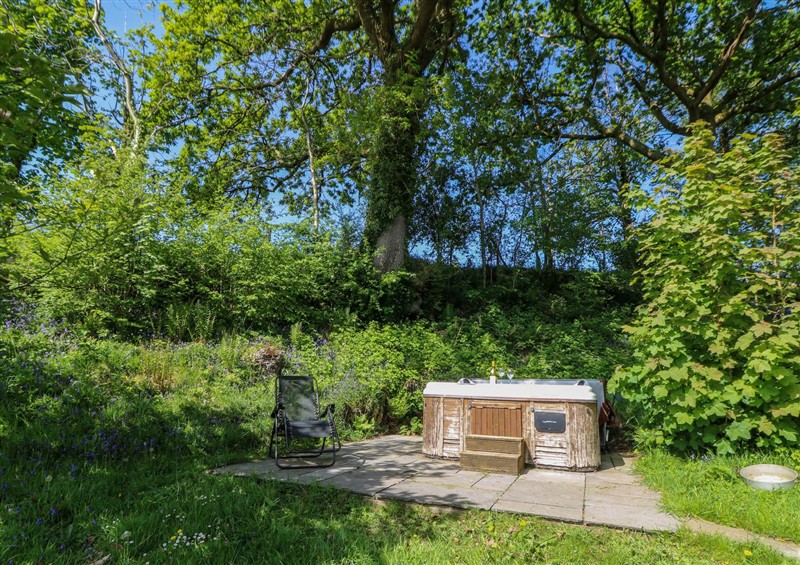 Enjoy the garden at Victorian Farmhouse, Ty Mawr near Llanybydder