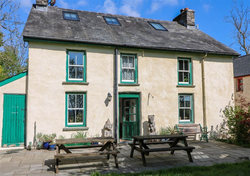 This is the setting of Victorian Farmhouse at Victorian Farmhouse, Ty Mawr near Llanybydder