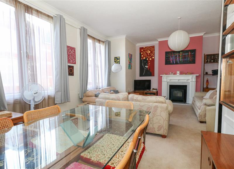 Relax in the living area at Victorian Town House, Weymouth