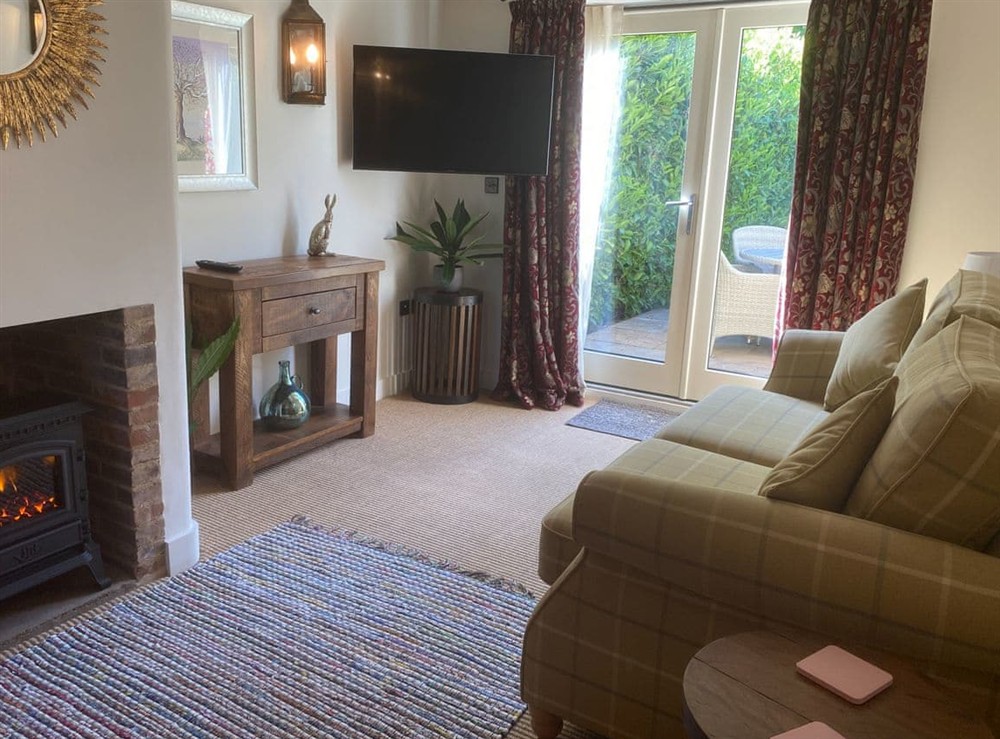 Living room at Victory Cottage in Cottesmore, Leicestershire