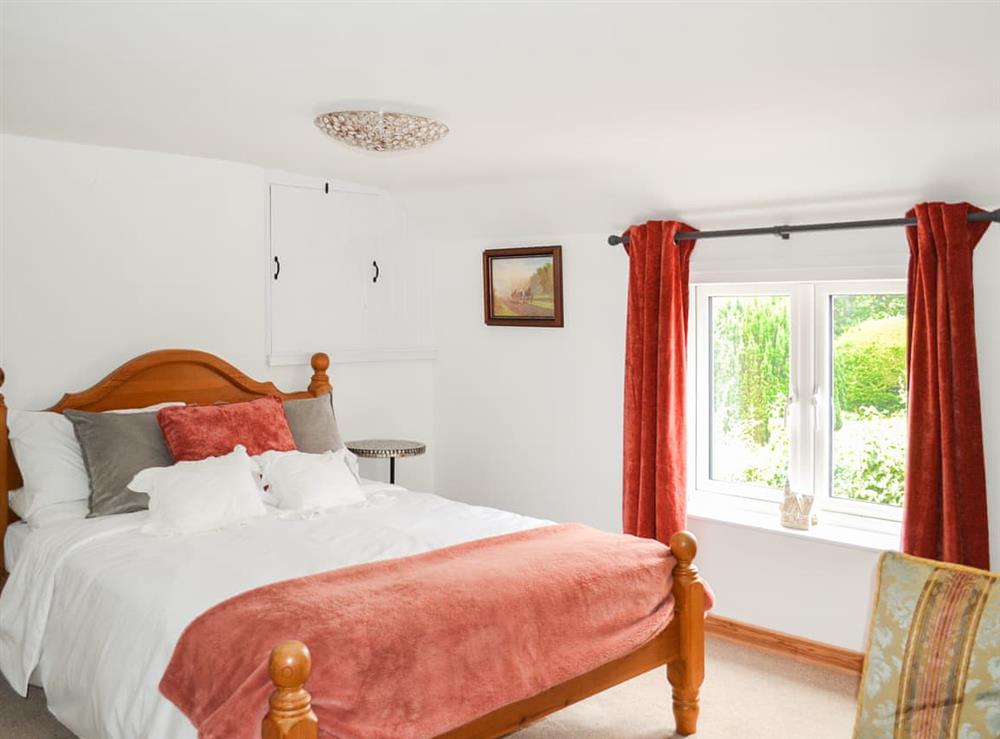 Double bedroom at Victory Hall Cottage in Partney, near Spilsby, Lincolnshire