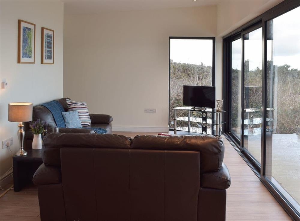 Glorious views from this glass fronted property at View at the Peak in Goodwick, near Fishguard, Pembrokeshire, Dyfed