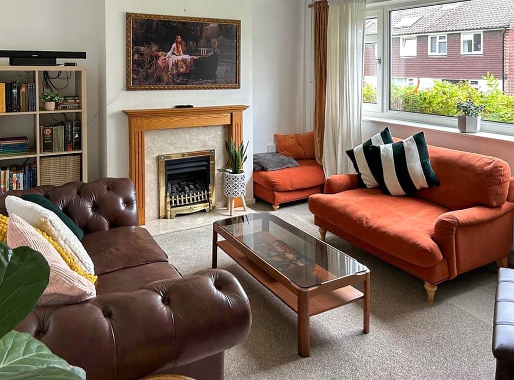 Living area at View Wood in Uckfield, East Sussex