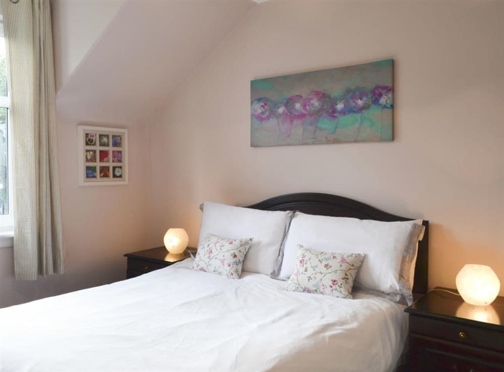 Tranquil double bedroom at Viewhill Villa in Inverness, Highlands, Inverness-Shire