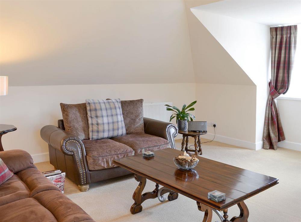 Stylish living room at Caledonian, 