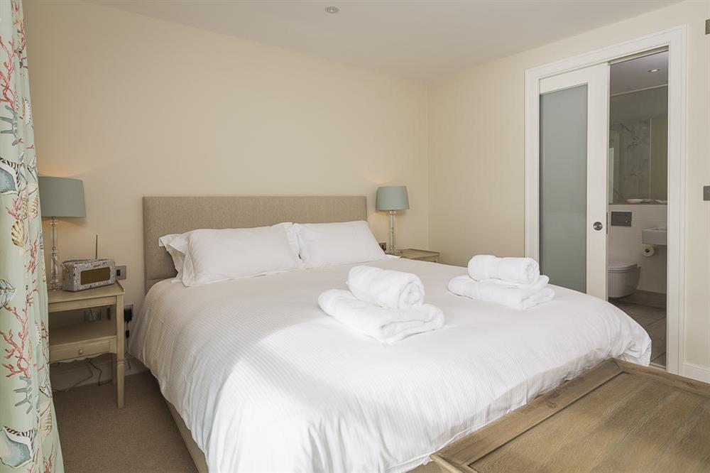 Beautifully furnished en suite master bedroom at Villa 1, Estura in , Salcombe