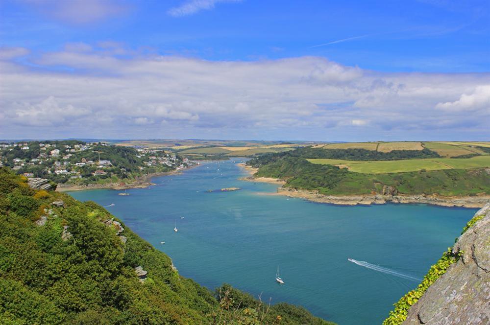 Overlooking Salcombe and the Estuary from Shapitor at Villa 1, Estura in , Salcombe