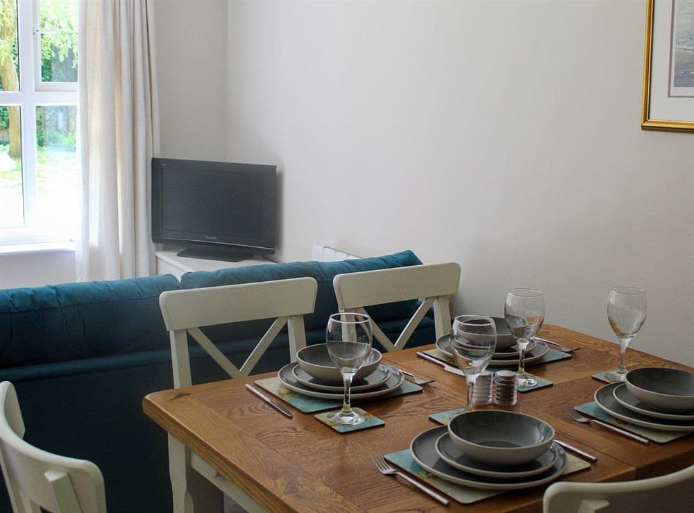 Comfortable living/dining room at Villa 9 in Cromer, Norfolk