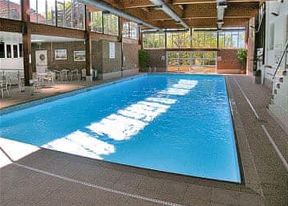 Shared swimming pool at Villa 9 in Cromer, Norfolk