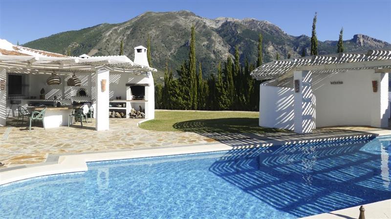 Swimming pool at Villa Adaline, Andalucia, Spain