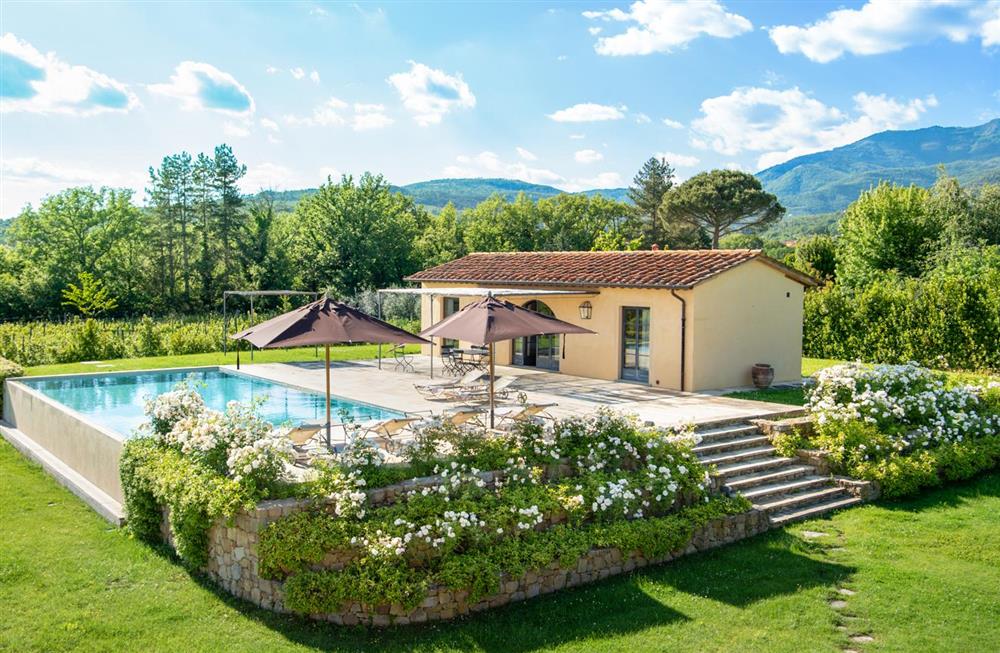 Villa Agna at Villa Agna in Tuscany, Italy