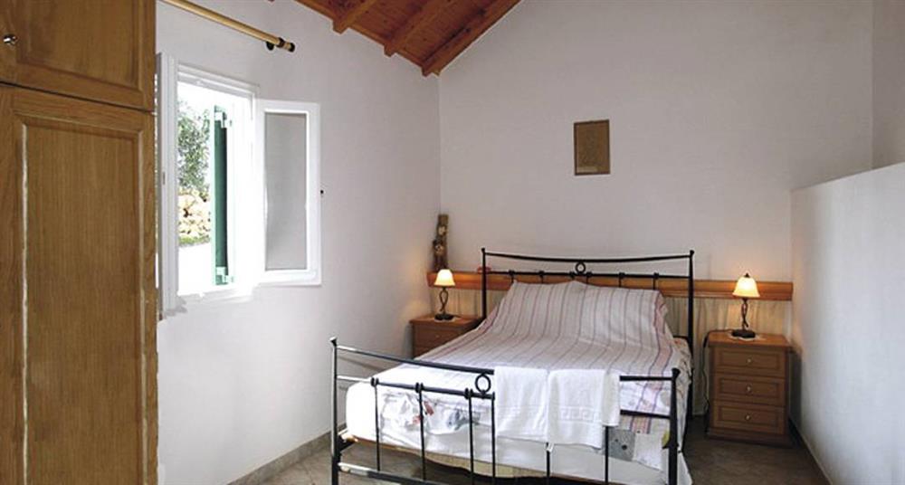 Double bedroom at Villa Amygdalia Cottage, Magazia, Paxos