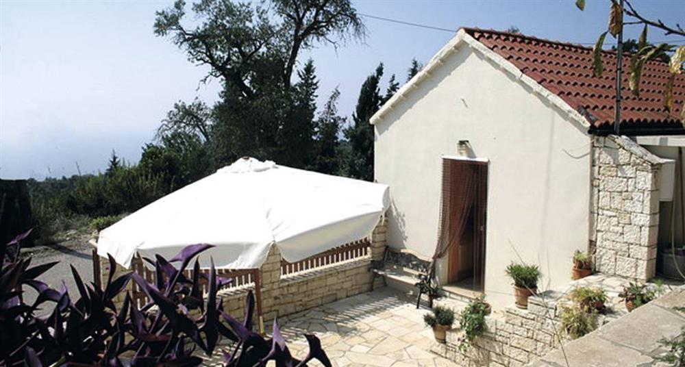 Garden at Villa Amygdalia Cottage, Magazia, Paxos