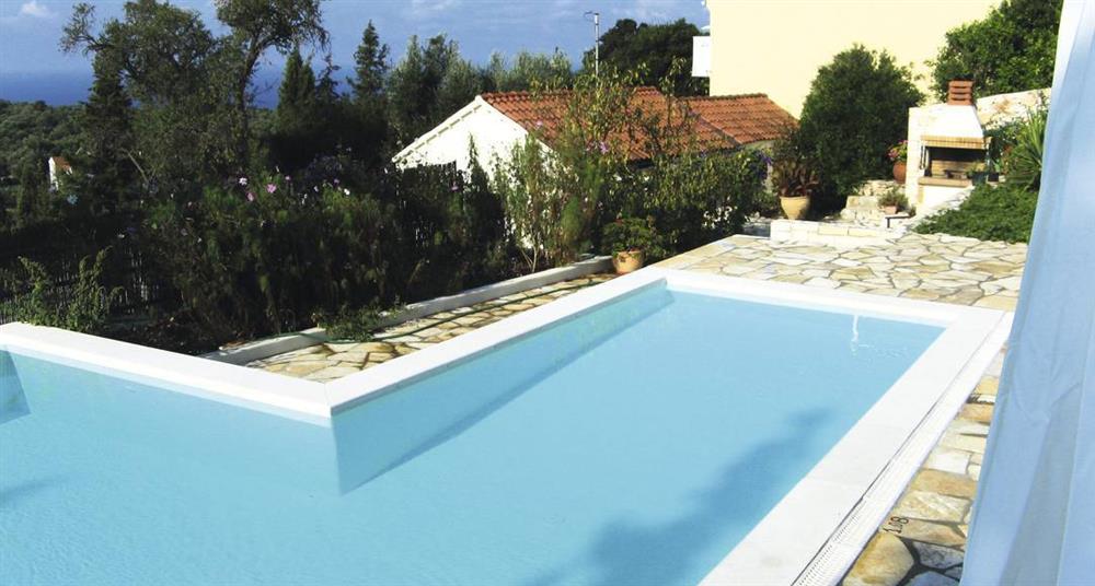 Swimming pool at Villa Amygdalia Cottage, Magazia, Paxos