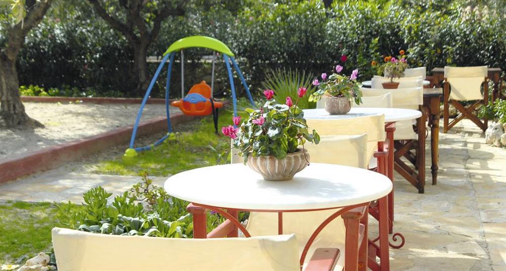 Garden at Villa Aresti Villas, Agios Dimitrios, Zante