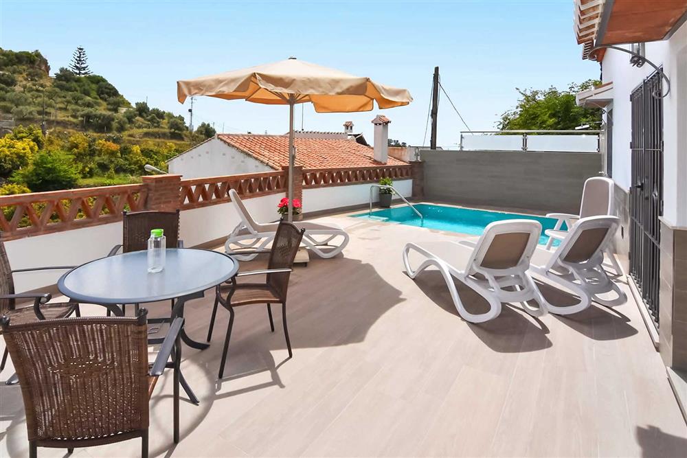 Pool at Villa Aurorita, Nerja, Andalucia