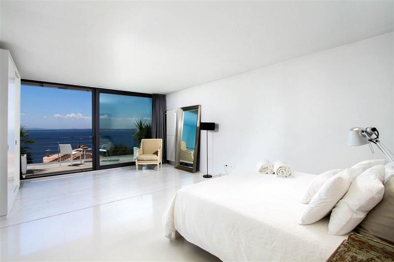 Double bedroom at Villa Beatrisa, Alcudia, Spain