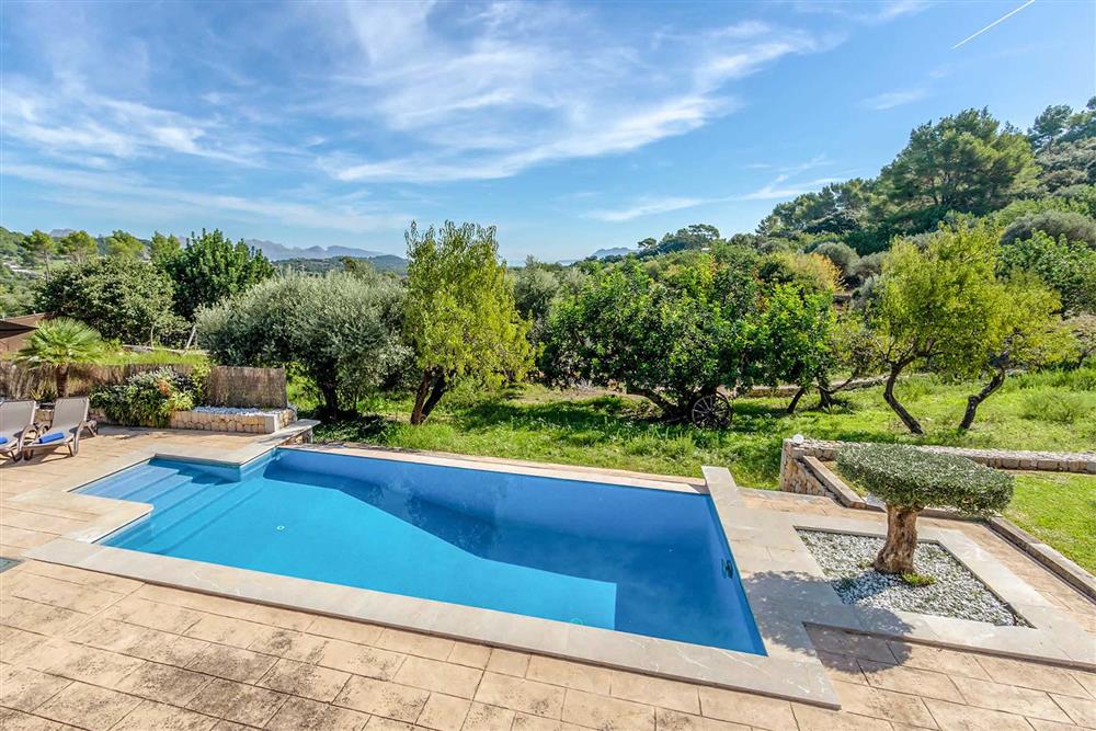 Pool at Villa Can Gallardo, Pollensa, Mallorca