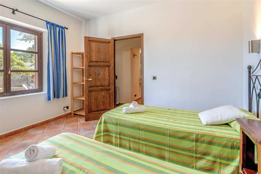 Twin bedroom (photo 6) at Villa Can Gallardo, Pollensa, Mallorca