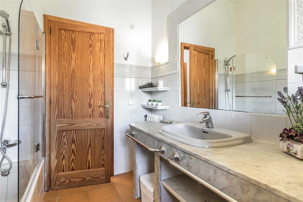 Bathroom at Villa Can Ramis, Cala San Vicente, Mallorca