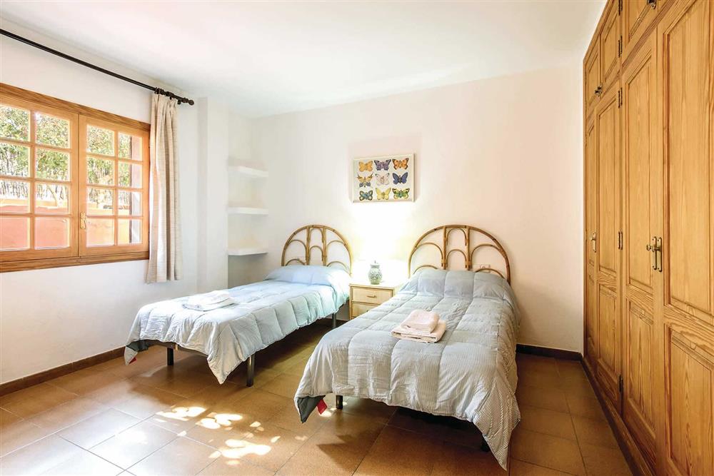 Twin bedroom (photo 10) at Villa Can Ramis, Cala San Vicente, Mallorca