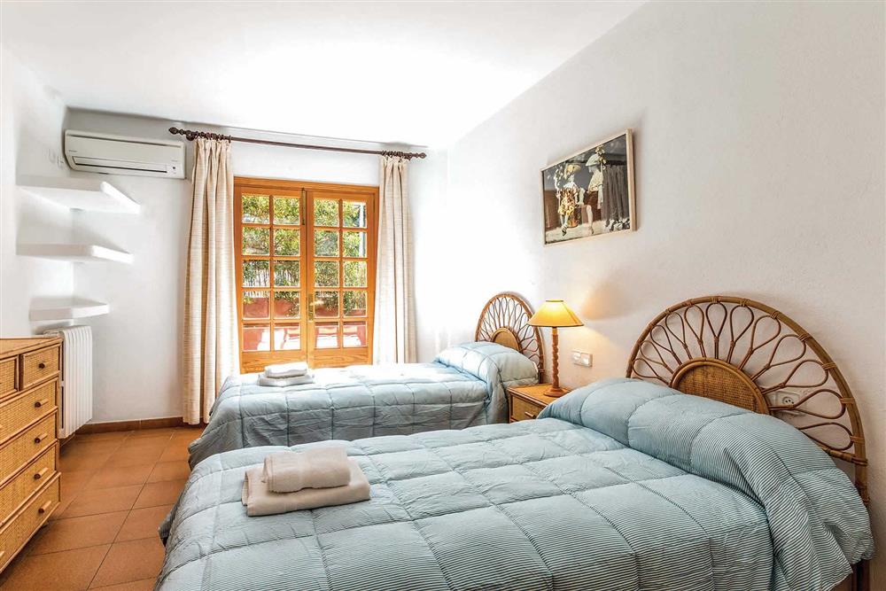 Twin bedroom (photo 8) at Villa Can Ramis, Cala San Vicente, Mallorca
