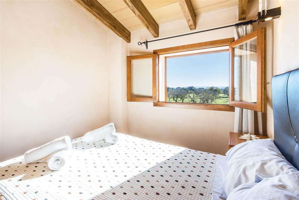 A bedroom, with views at Villa Capo, Sa Pobla, Mallorca