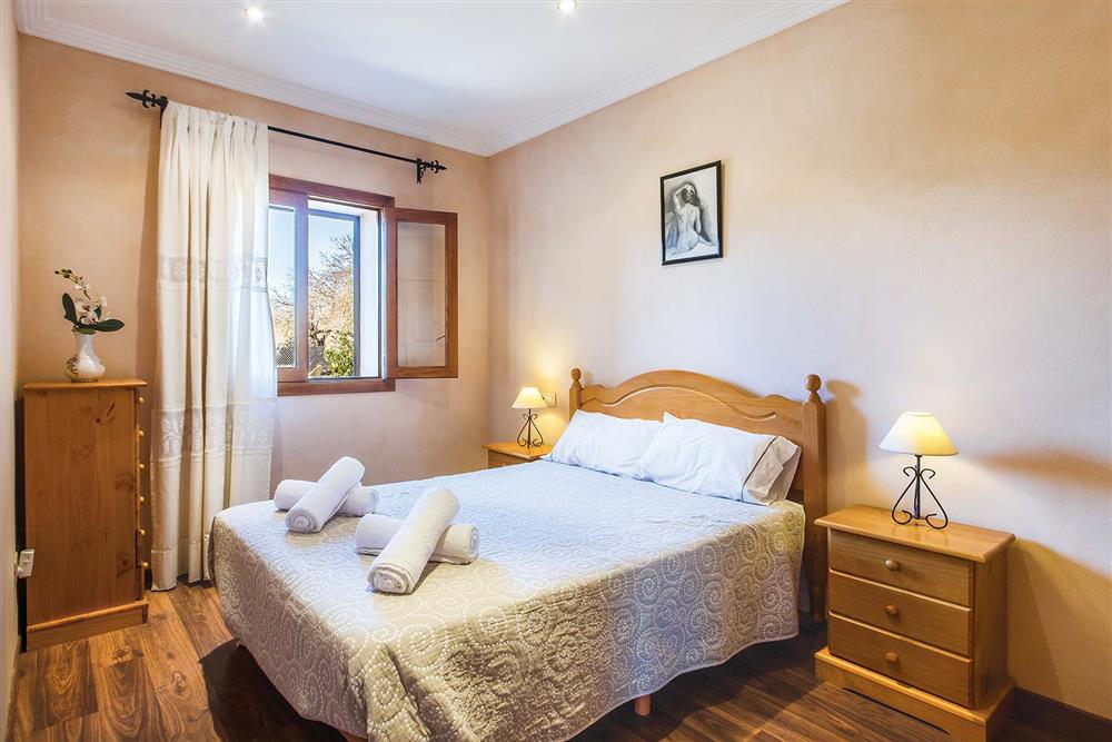 One of the bedrooms at Villa Capo, Sa Pobla, Mallorca