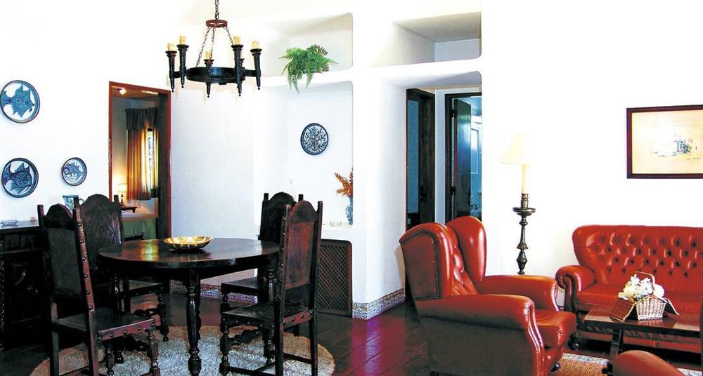 Living room at Villa Casa Bougainvillea, Sao Joao, Algarve