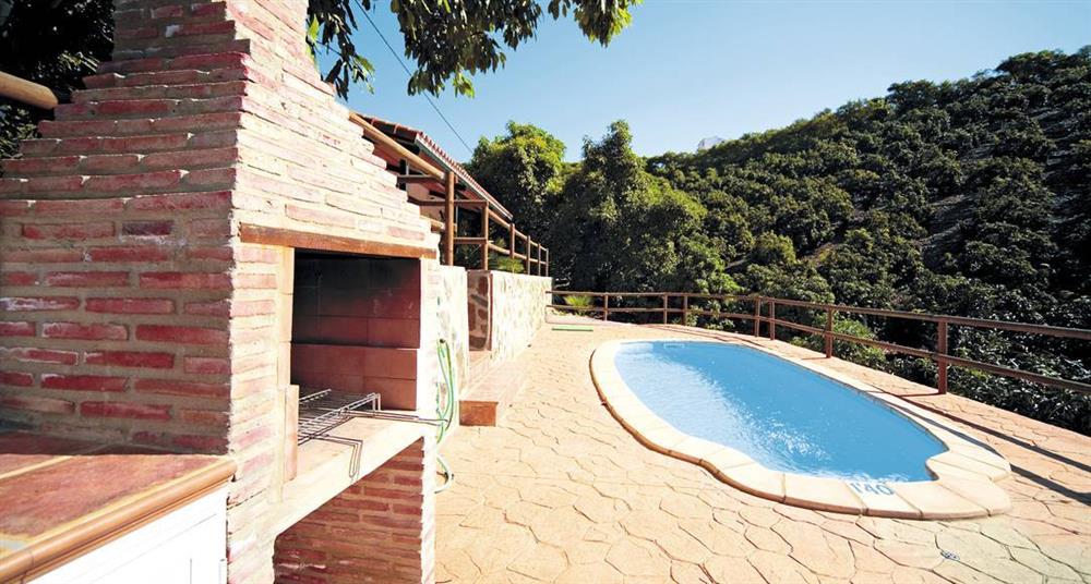 Barbeque at Villa Casa Cica, Frigiliana, Costa Del Sol