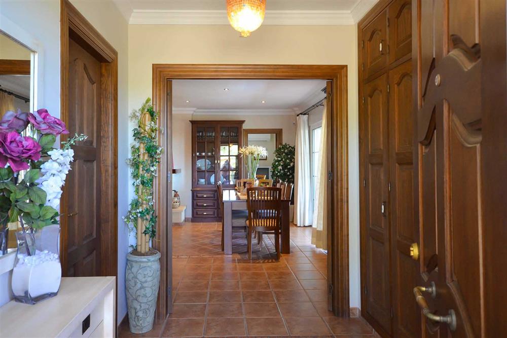 Hallway, dining room at Villa Casa Dalia, Nerja, Andalucia
