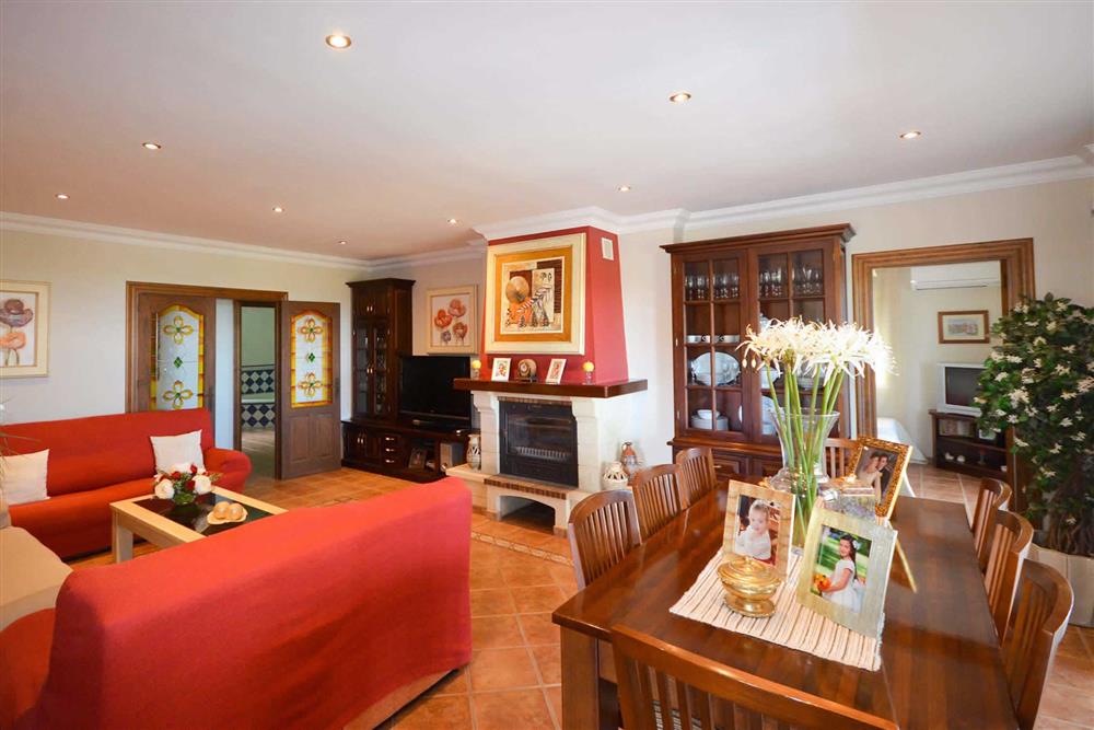 Lounge, dining room at Villa Casa Dalia, Nerja, Andalucia