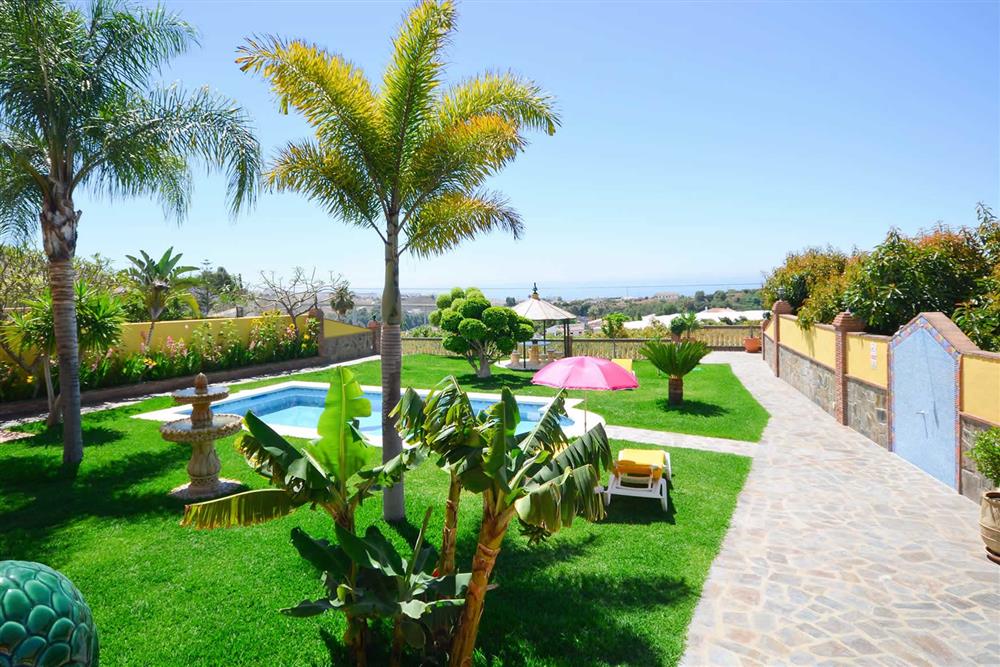 Sea view, pool, garden at Villa Casa Dalia, Nerja, Andalucia