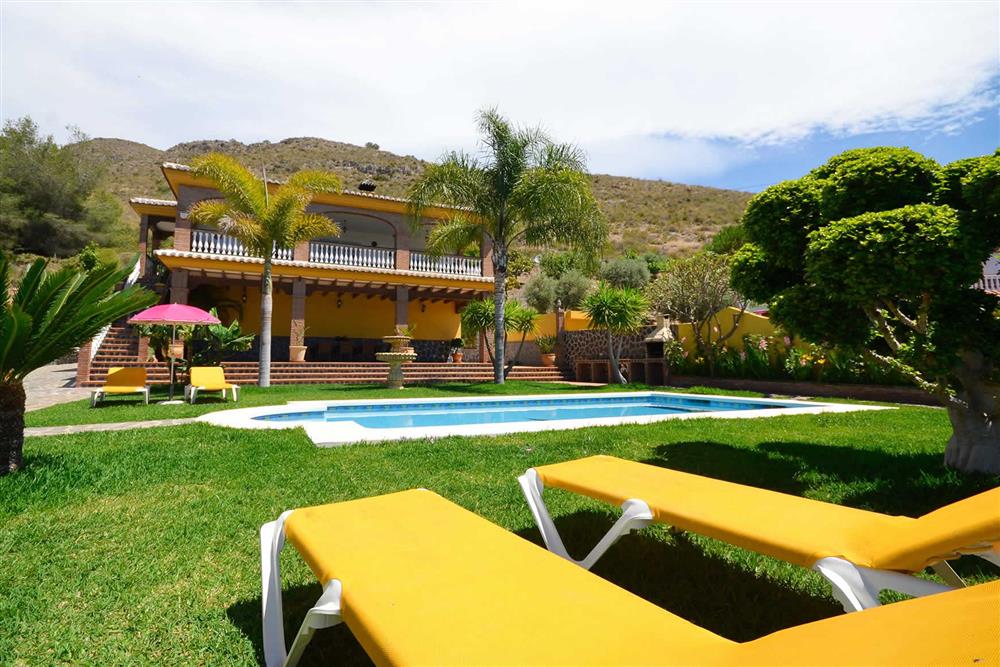 Villa exterior, villa with pool at Villa Casa Dalia, Nerja, Andalucia