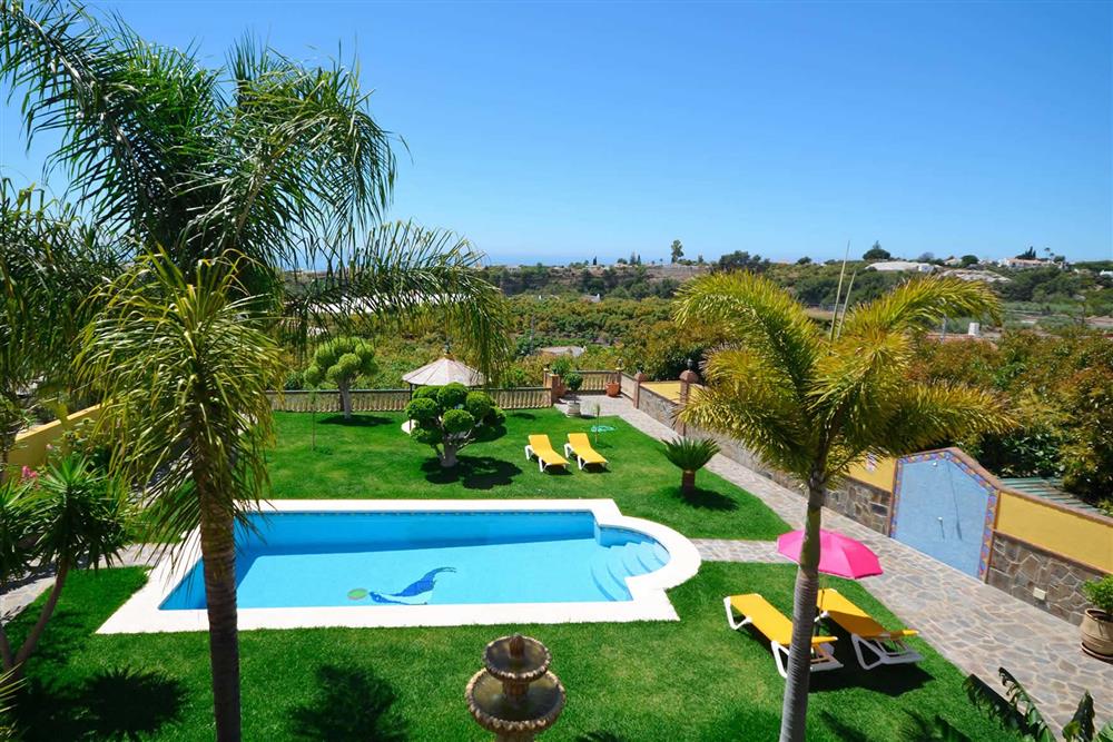 Villa with pool, sea view, garden at Villa Casa Dalia, Nerja, Andalucia