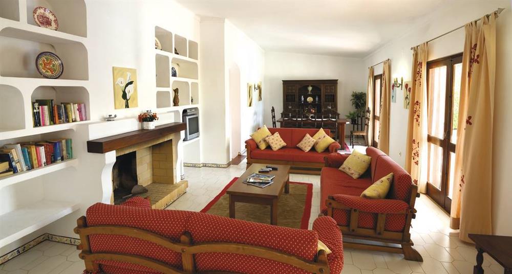 Living room at Villa Casa do Marco, Sesmarias, Algarve